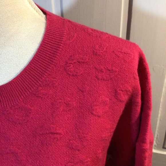 Kerisma Fuschia Crew Neck Sweater NWT - Picture 3 of 6